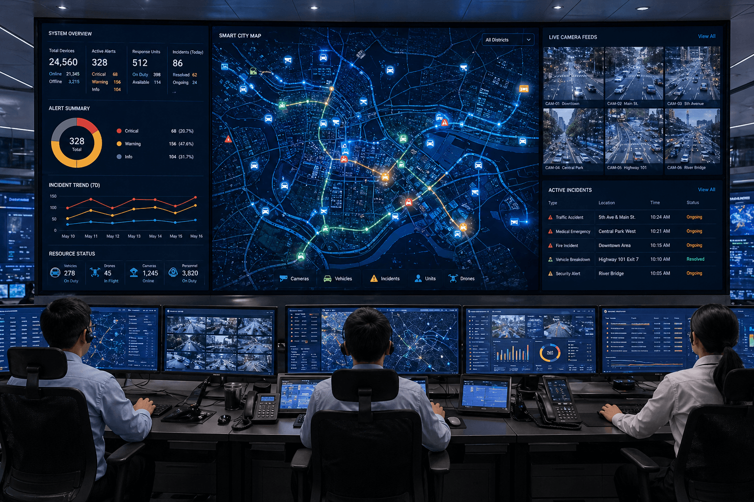 Government private network communication deployment