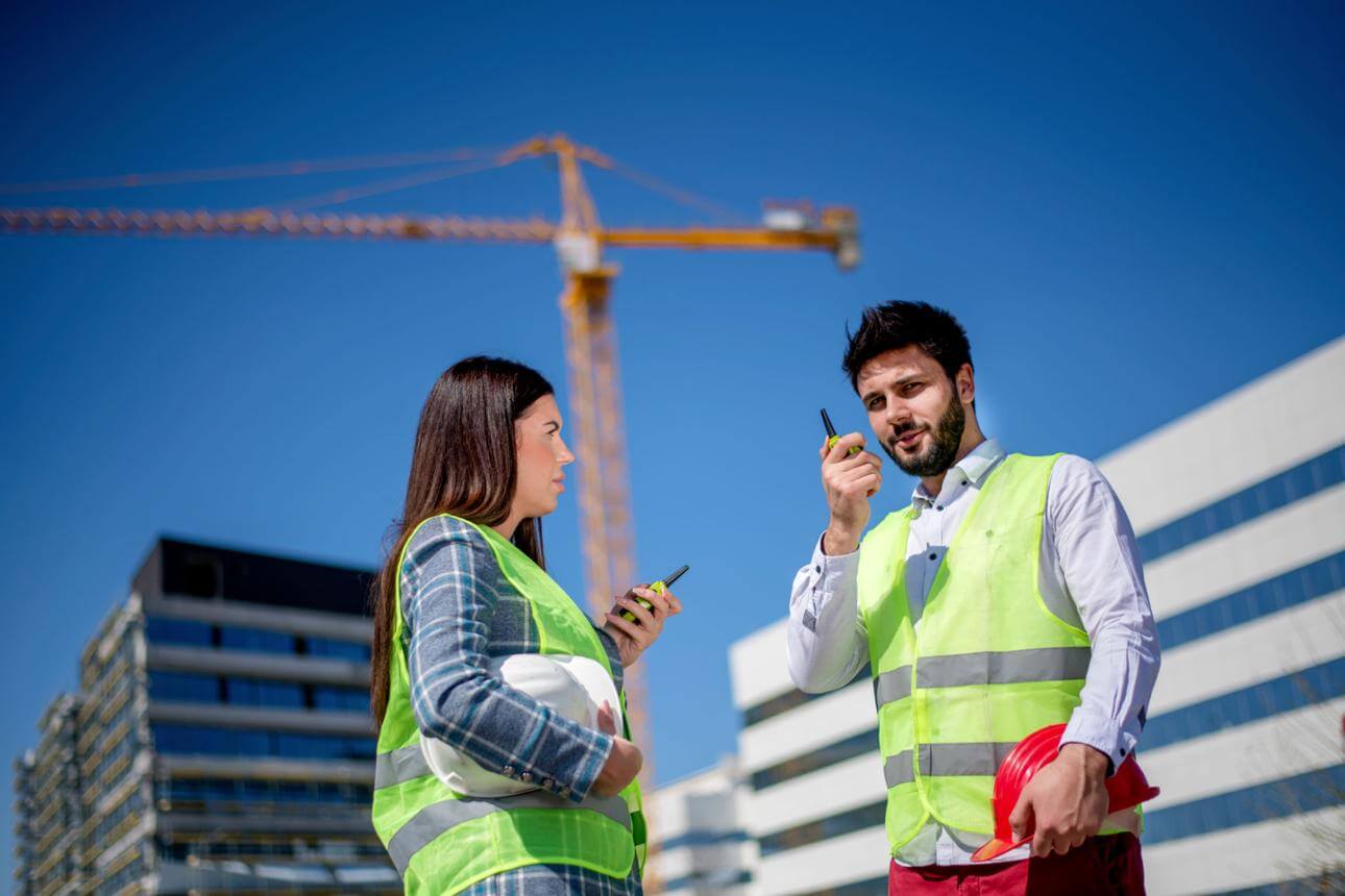 Construction site coordination overview