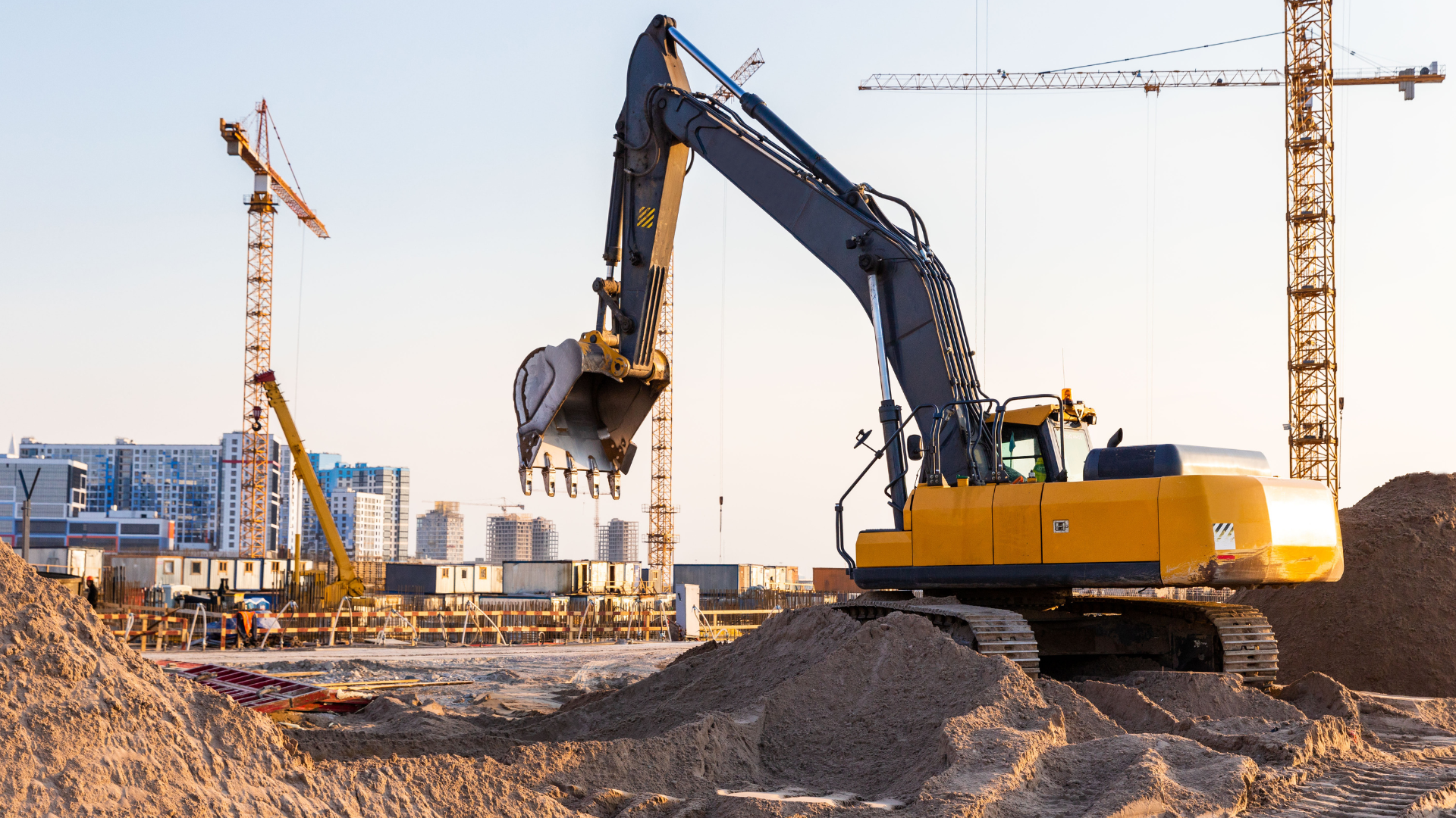 Construction site operating environment