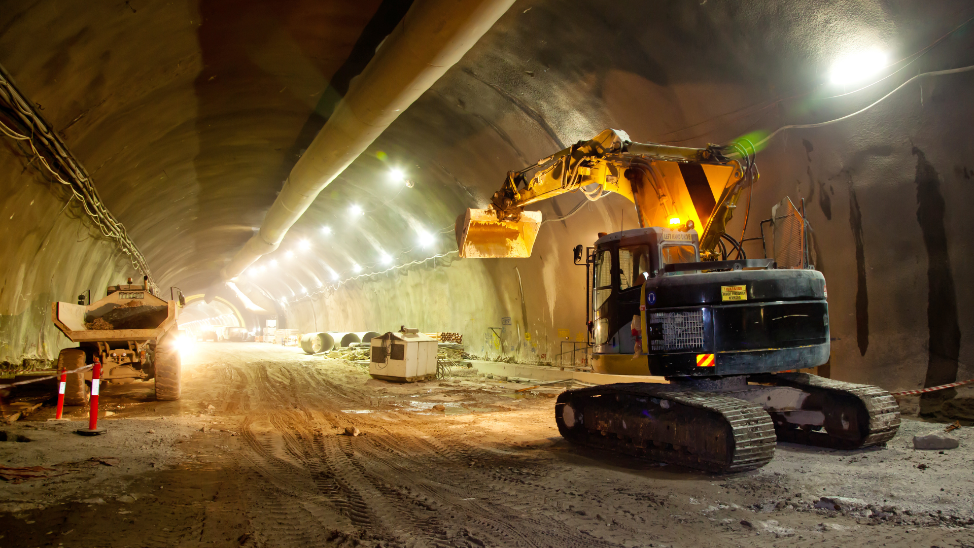 Underground mining work environment
