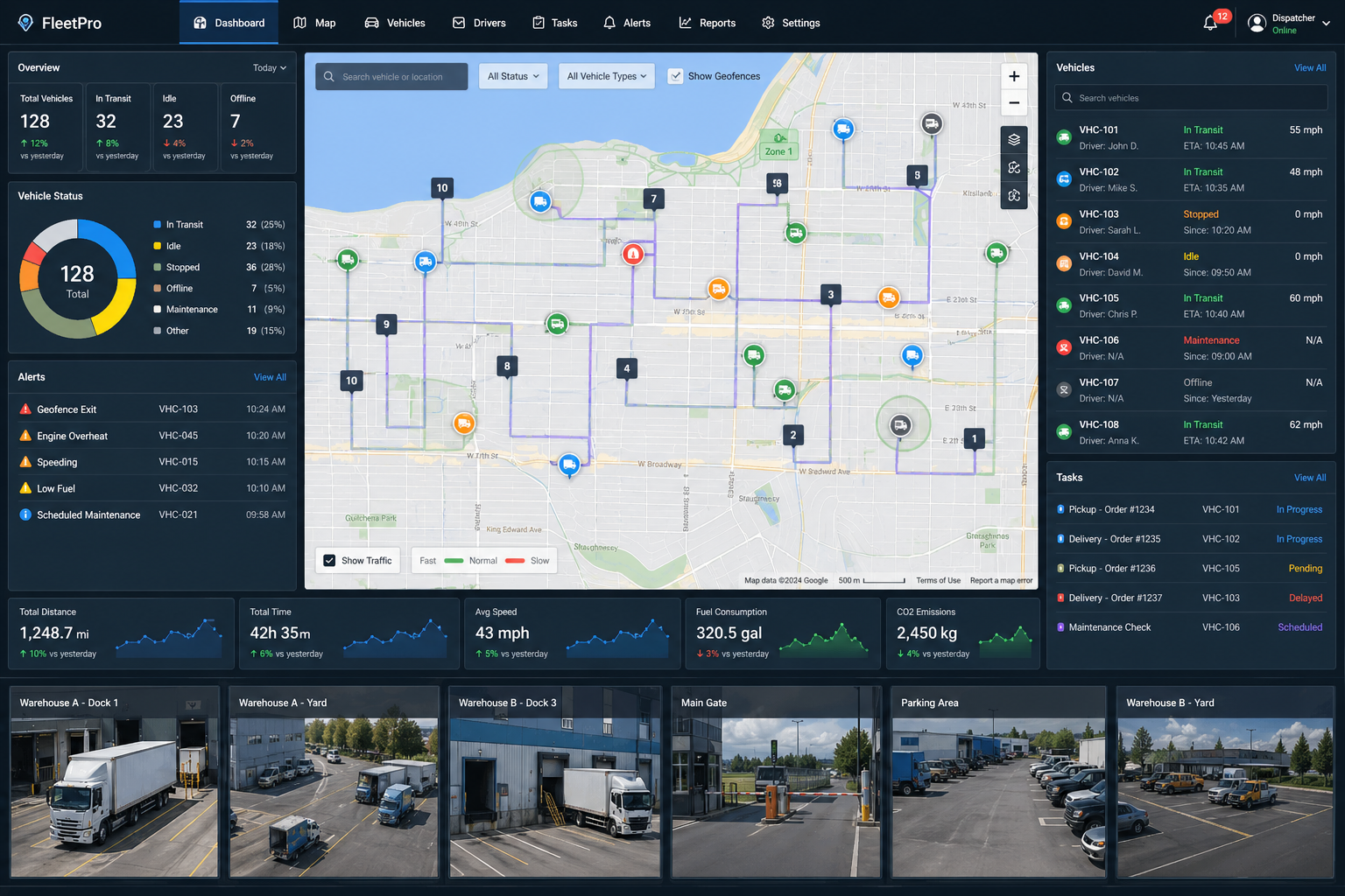 Industrial dispatch management platform
