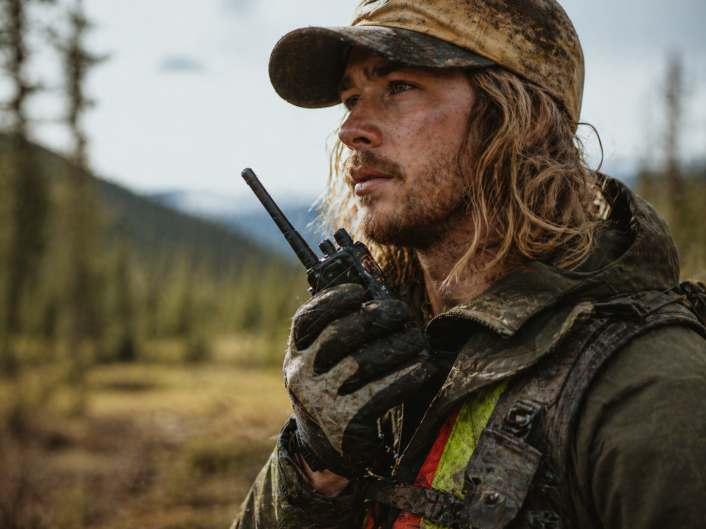 Mountain patrol handheld radio terminal