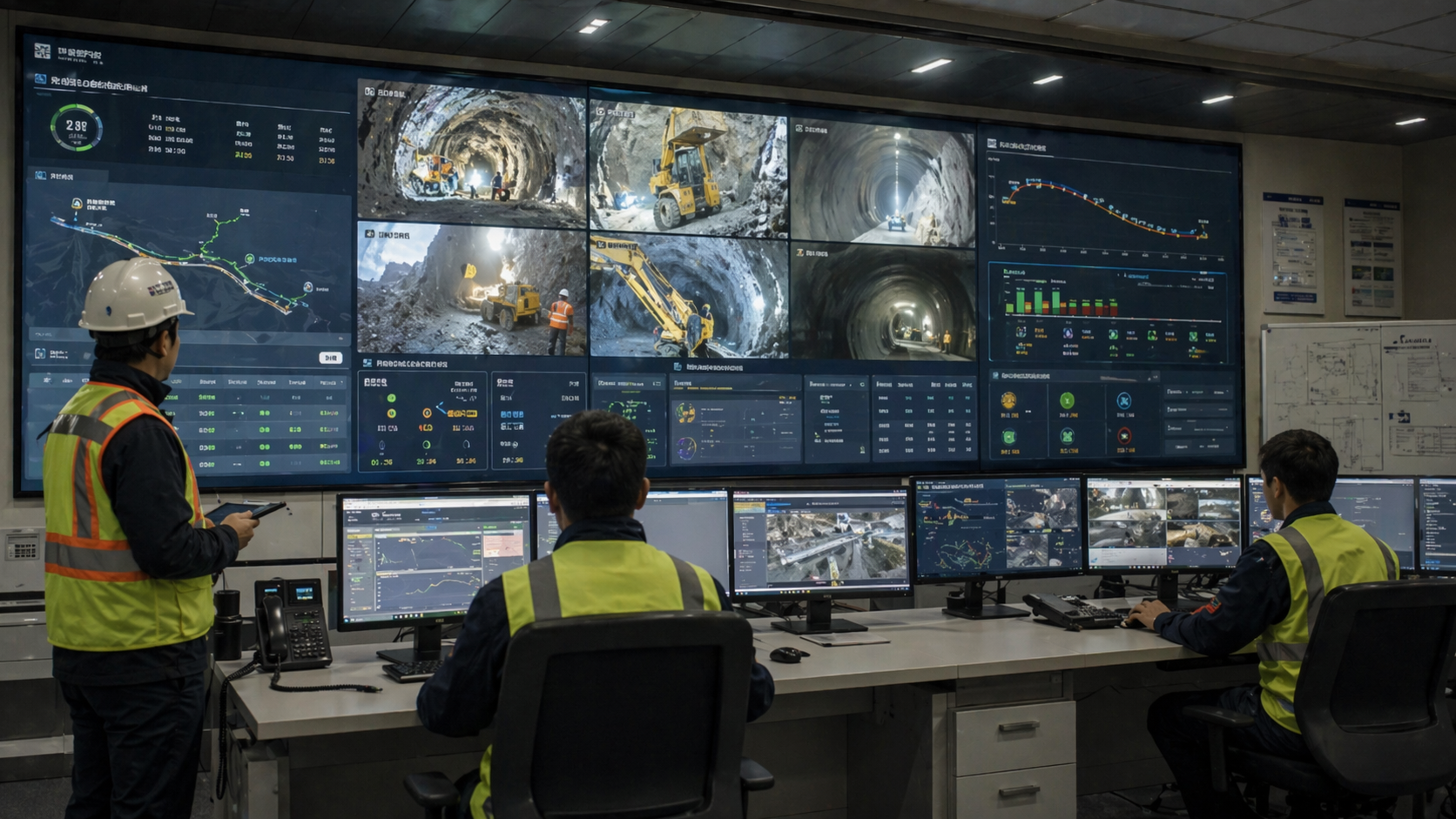 Underground command and coordination